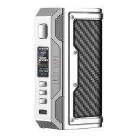 Lost Vape Thelema Quest Mod - Silver Carbon Fiber Lost Vape Thelema Quest Mod - Silver Carbon Fiber