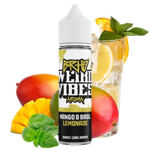 Barehead Aroma - Weird Vibes - Mango & Basil Lemonade - 10ml