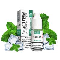 Wanted Nikotinsalzliquid - Pfefferminz - 10ml Wanted Nikotinsalzliquid - Pfefferminz - 10ml