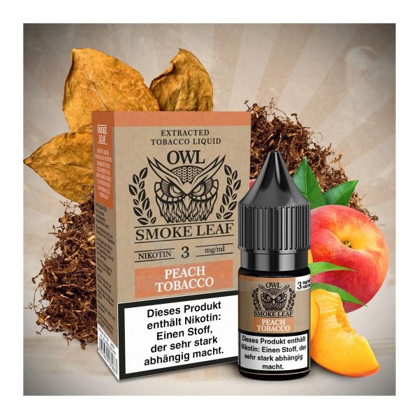 OWL Smoke Leaf - Peach Tobacco