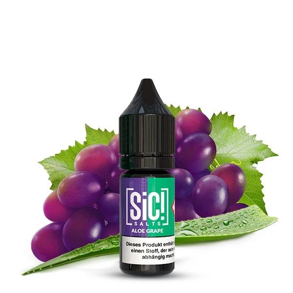 SIC! - Aloe Grape Nikotinsalz Liquid 10ml