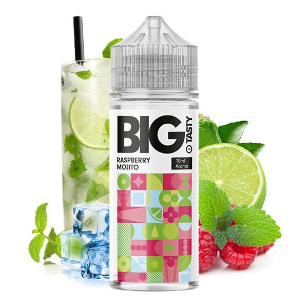 Big Tasty - Juiced Series - Raspberry Mojito Aroma 10ml