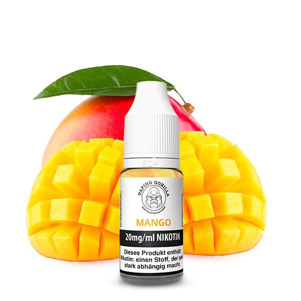 Vaping Gorilla Nikotinsalz Liquid - Mango