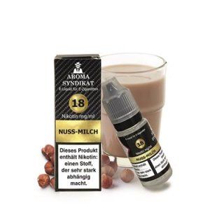 Aroma Syndikat Nikotinsalz Liquid - Nuss-Milch