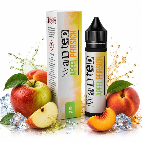 Wanted - Apfel Pfirsich Aroma 10ml