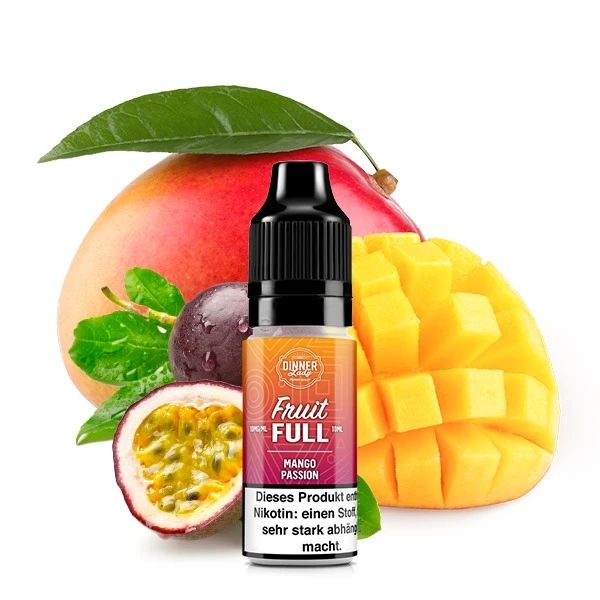 Dinner Lady - Fruit Full Mango Passion Nikotinsalz Liquid