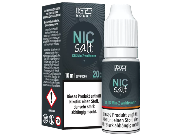 KTS Min-Z Nikotinsalz Liquid - Waldemar