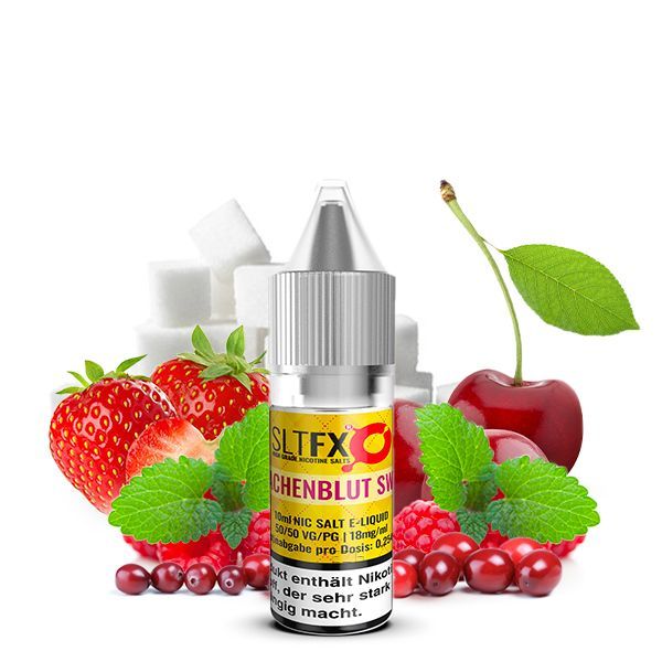 Crazy Flavour | SLTFX Nikotinsalz Liquid - Drachenblut Sweet - 10ml - 18mg