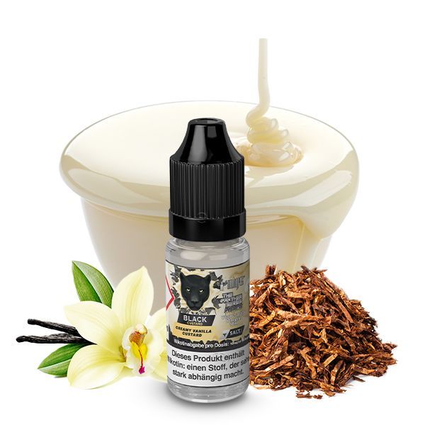 Dr. Vapes Nikotinsalz Liquid - Panther Series - Black Custard