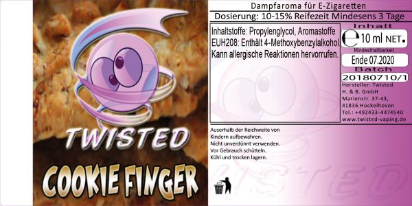 Twisted Aroma - Cookie Finger 10ml
