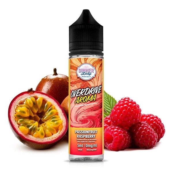 Dinner Lady - Overdrive Passionfruit Raspberry 5ml Aroma