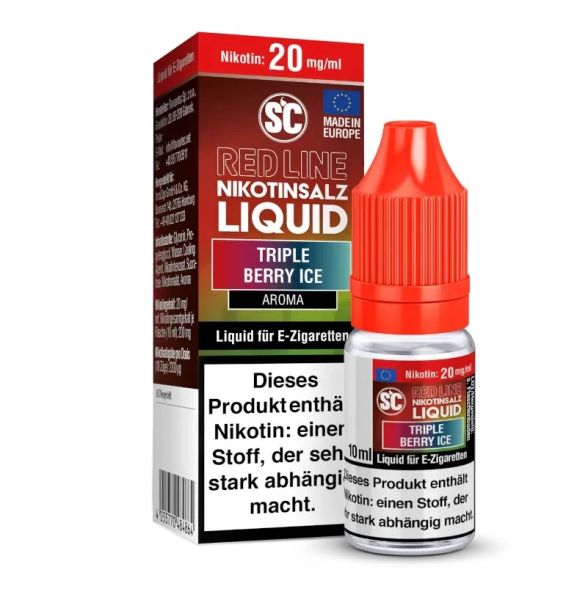 SC Red Line - Triple Berry Ice Nikotinsalz Liquid