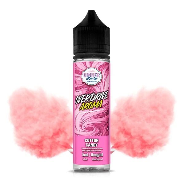 Dinner Lady - Overdrive Cotton Candy 5ml Aroma