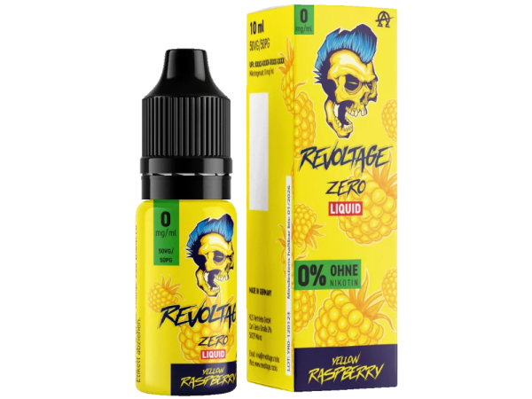 Revoltage Zero Liquid - Yellow Raspberry