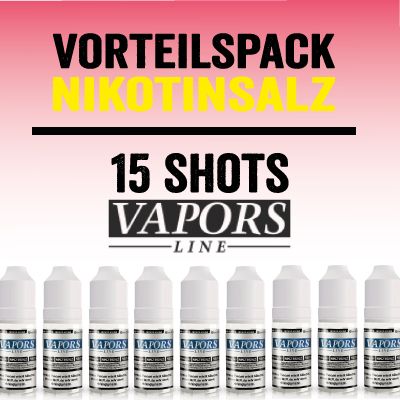 Vapors Line Nikotinsalz Shot/Booster - Vorteilspack