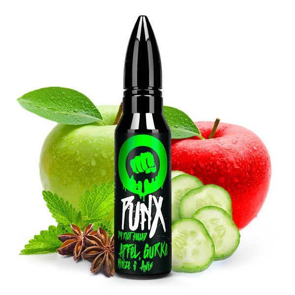 Riot Squad Punx - Apfel, Gurke, Minze & Anis Aroma 15ml