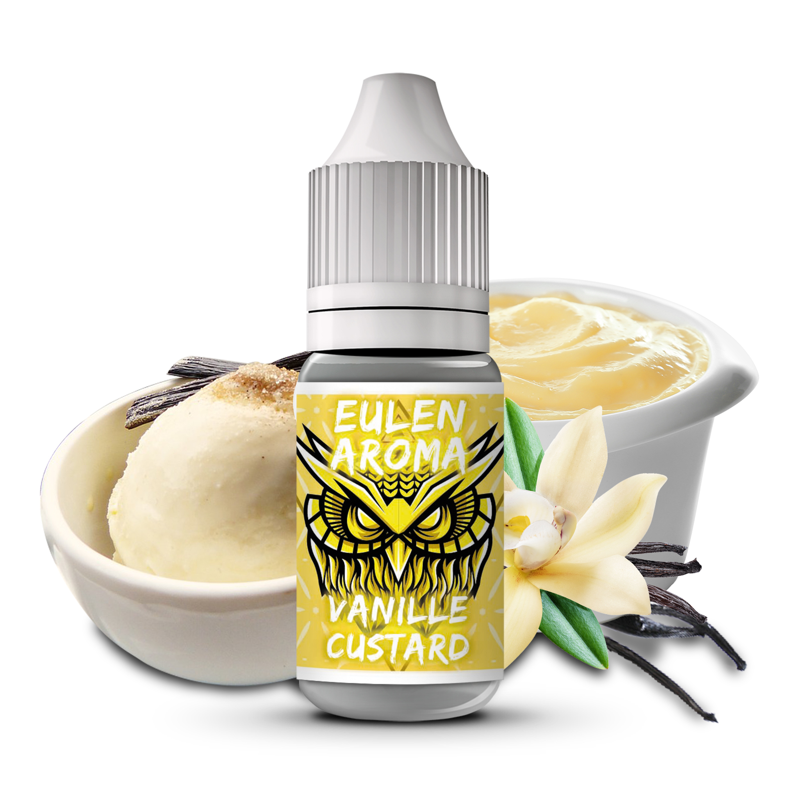 Eulen Aroma - Vanille Custard Aroma 10ml kaufen | McSmoker | Mc Smoker Eulen Aroma - Vanille Custard Aroma 10ml kaufen | McSmoker | Mc Smoker