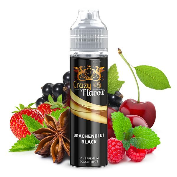 Crazy Flavour Aroma - Drachenblut Black - 10ml - Longfill