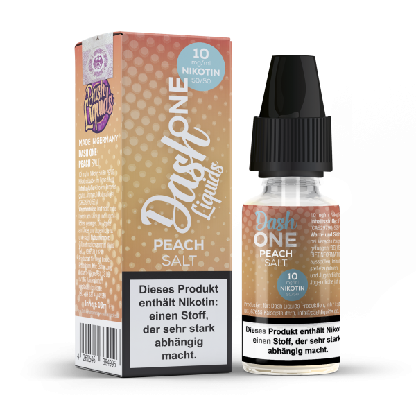 Dash One - Peach Nikotinsalz Liquid